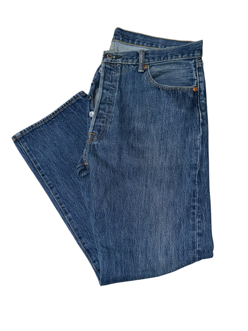 Levi's Men's Dark Blue Straight-Leg Jeans